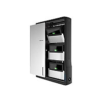 Ergotron Zip12 Charging Wall Cabinet - cabinet unit - for 12 tablets / note