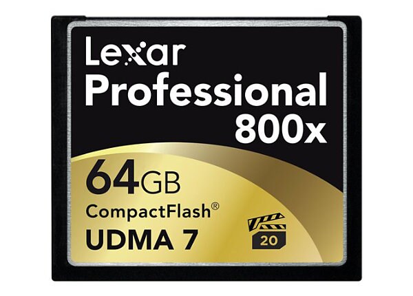 Lexar Professional - flash memory card - 64 GB - CompactFlash