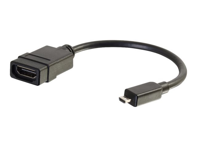 C2G Micro HDMI to HDMI Adapter - Micro HDMI to HDMI Converter - M/F