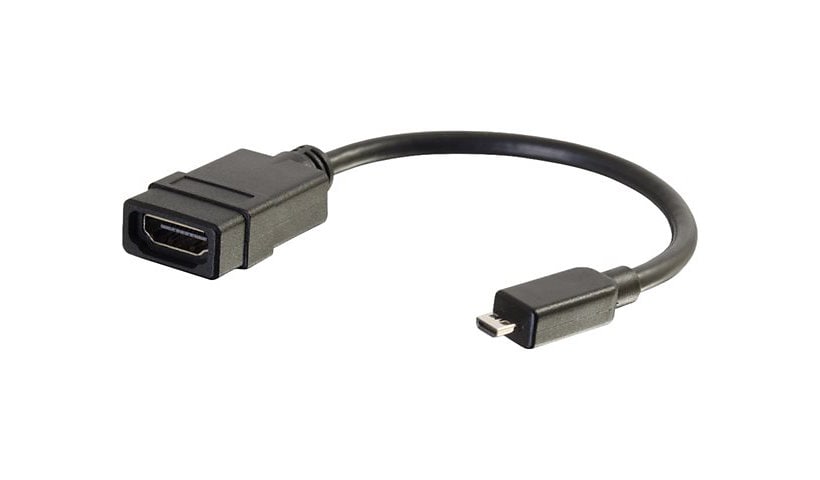 C2G Micro HDMI to HDMI Adapter - Micro HDMI to HDMI Converter - M/F