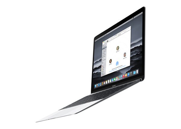 Apple MacBook - 12" - Core M - 8 GB RAM - 256 GB flash storage - English