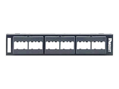 Panduit Mini-Com CPP12WBL 12-Port Modular Patch Panel