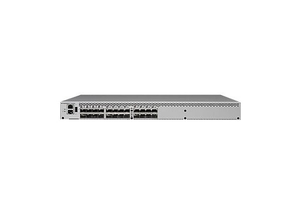 HPE SN3000B 16Gb 24-port/24-port Active Fibre Channel Switch - switch - 24 ports - rack-mountable