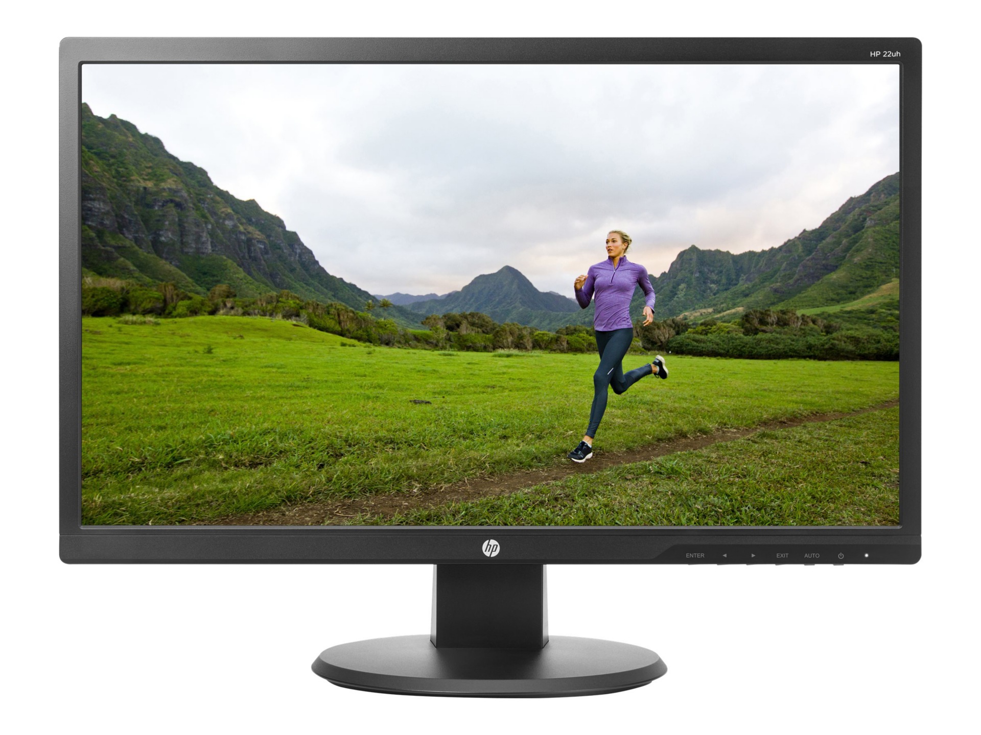 HP 22uh 21.5" LED-backlit LCD - Black