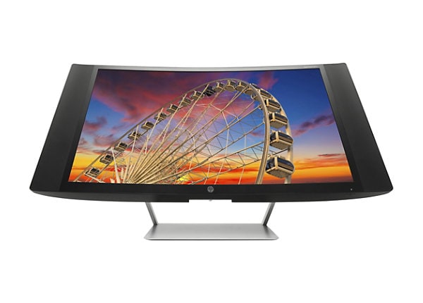 HP Pavilion 27c - LED monitor - curved - Full HD (1080p) - 27"