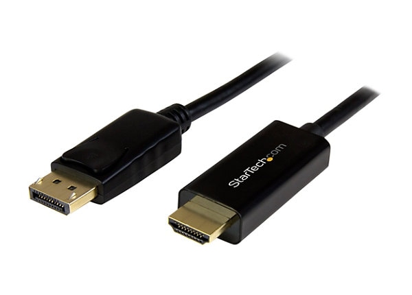 fedme antik Pinpoint StarTech.com 6ft (2m) DisplayPort to HDMI Cable - 4K 30Hz Video - DP to HDMI  Adapter Cable - Passive - DP2HDMM2MB - Monitor Cables & Adapters - CDW.com
