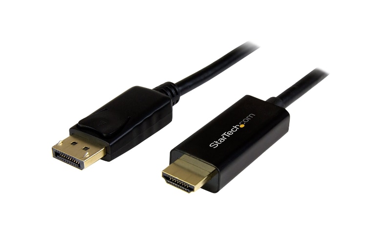 StarTech.com 6ft (2m) DisplayPort to HDMI Cable - 4K 30Hz Video