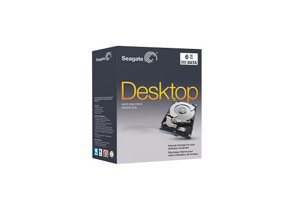Seagate Desktop HDD STBD6000100 - hard drive - 6 TB - SATA 6Gb/s