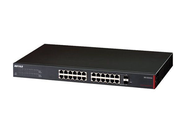 BUFFALO 24 PORT GIG WEB SMART W2 SFP