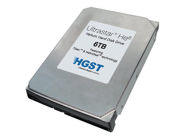 HGST Ultrastar He6 HUS726060ALS641 - hard drive - 6 TB - SAS 6Gb/s