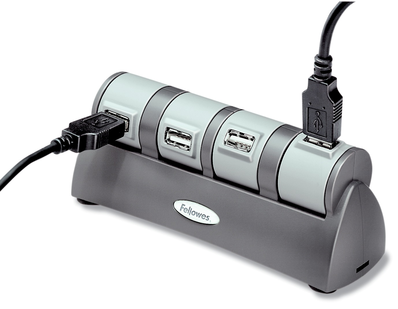 Fellowes Swivel Hub hub - 4 ports