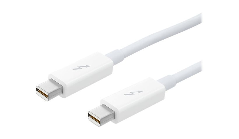 Apple - Thunderbolt cable - Mini DisplayPort to Mini DisplayPort - 1.6 ft