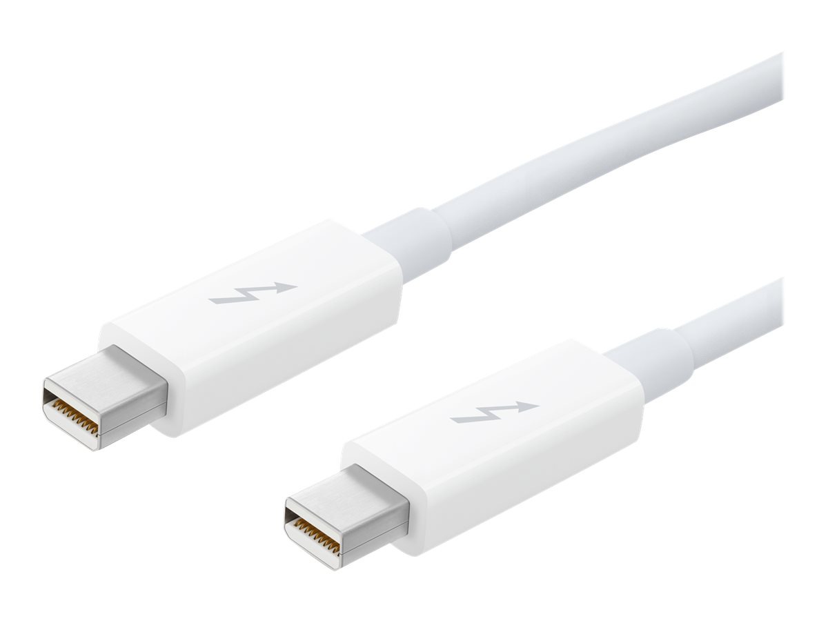 Thumbnail 3 of 3 for Apple - Thunderbolt cable - Mini DisplayPort to Mini DisplayPort - 1.6 ft