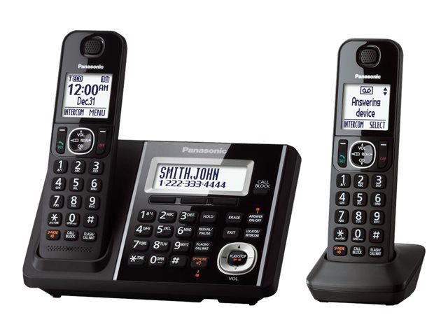 Main image 1 for Panasonic KX-TGF342B - cordless phone - answering system with caller ID/call waiting + additional handset