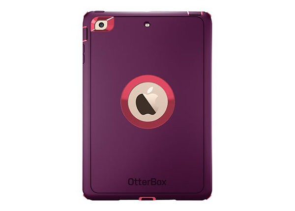 OtterBox Defender Protective Cover for Apple iPad mini 3 - Purple/ Red