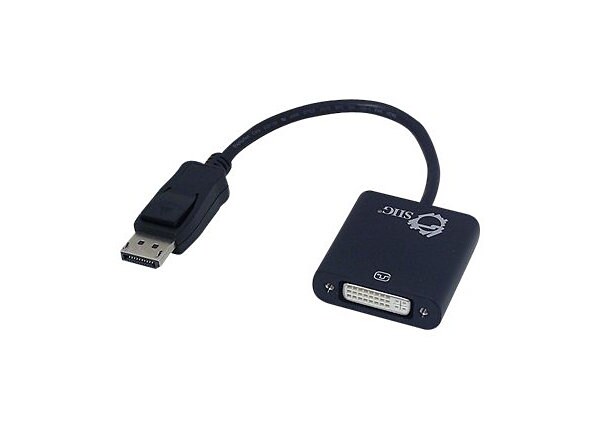 SIIG DISPLAYPORT TO DVI ADAPTER