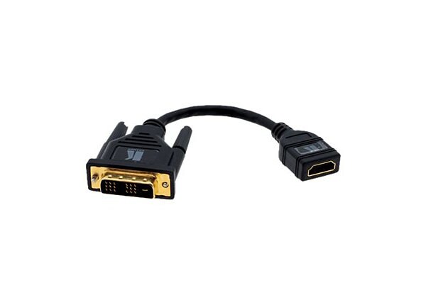 Kramer ADC-DM/HF - video adapter - HDMI / DVI - 1 ft