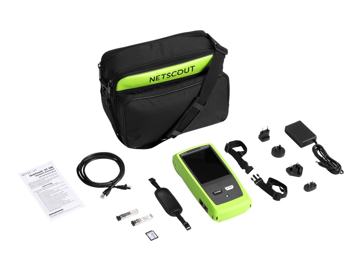 NETSCOUT OneTouch AT 10G Network Assistant - network tester kit