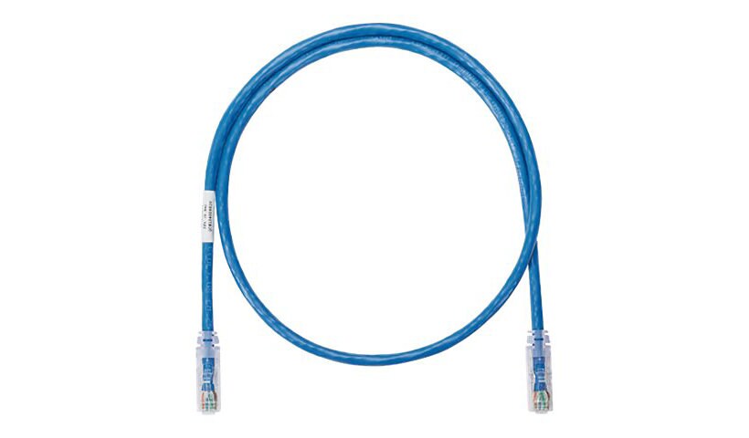 Panduit NetKey patch cable - 15 ft - blue