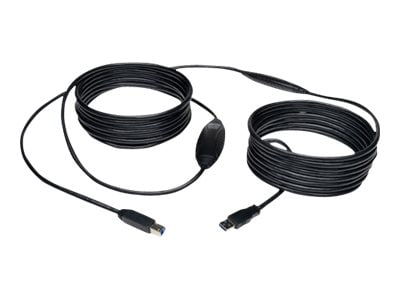 Tripp Lite 25ft USB 3.0 SuperSpeed Active Repeater Cable A Male/B Male 25'