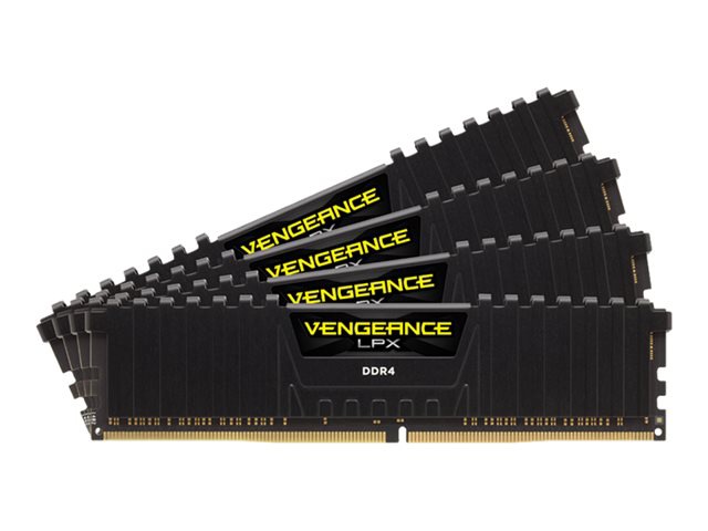 CORSAIR Vengeance LPX - DDR4 - kit - 32 GB: 4 x 8 GB - DIMM 288-pin - 2666 MHz / PC4-21300 - unbuffered