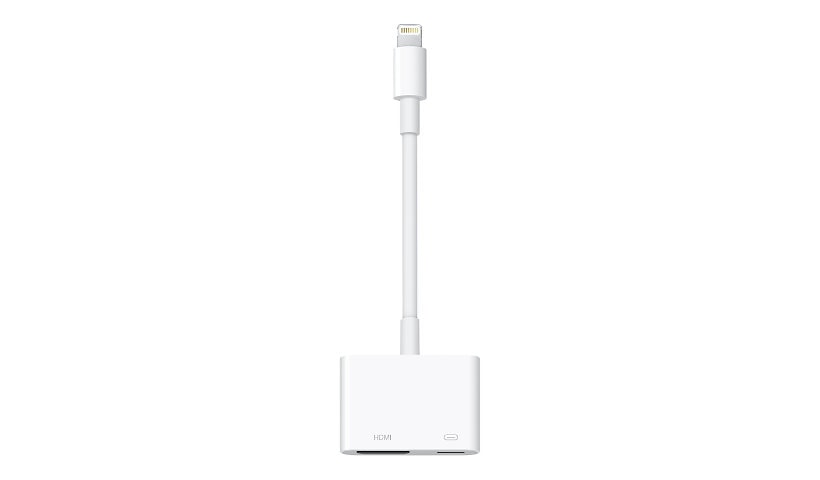 Apple Lightning Digital AV Adapter - adaptateur Lightning vers HDMI - HDMI / Lightning