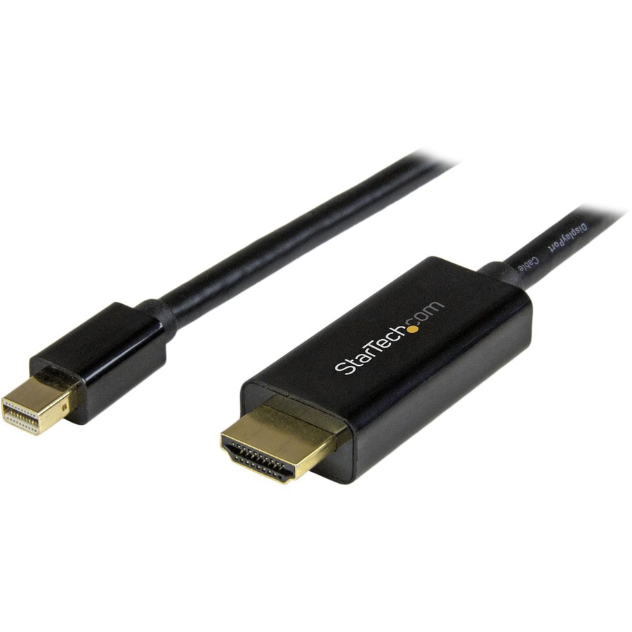 StarTech.com 3ft (1m) Mini DisplayPort to HDMI Cable - 4K mDP to HDMI Adapt