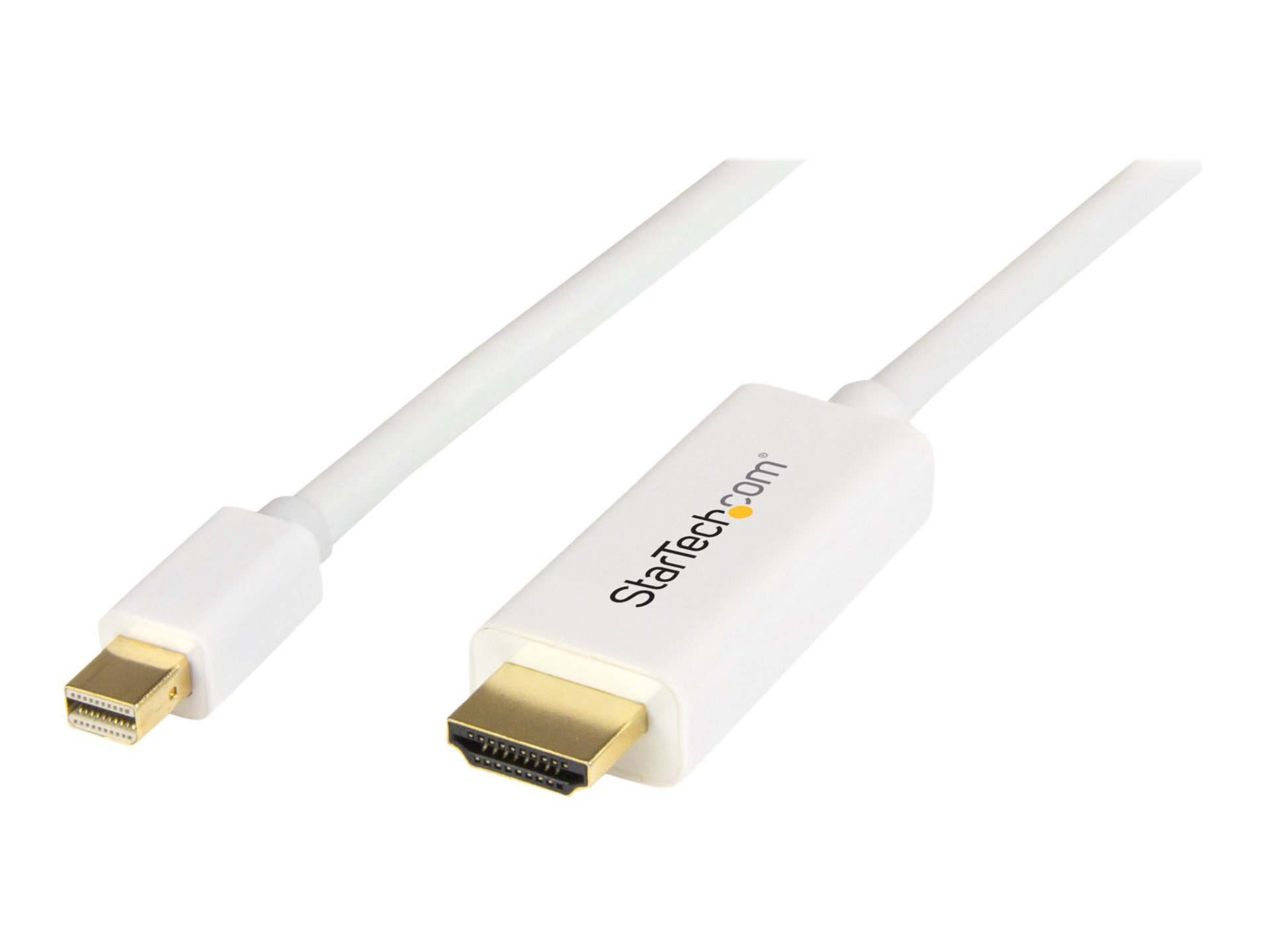 StarTech.com 3ft 1m Mini DisplayPort to HDMI Adapter Cable - 4K mDP to HDMI
