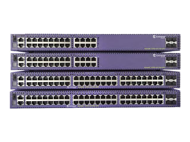 Extreme Networks Summit X450-G2 Series X450-G2-24p-GE4 - switch - 24 ports - managed - rack-mountable
