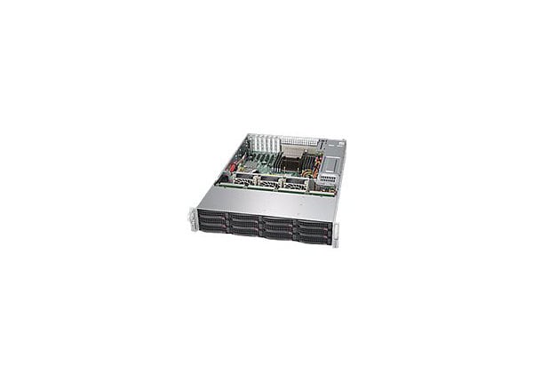 Supermicro SuperStorage Server 6028R-E1CR12L - rack-mountable - no CPU - 0 MB