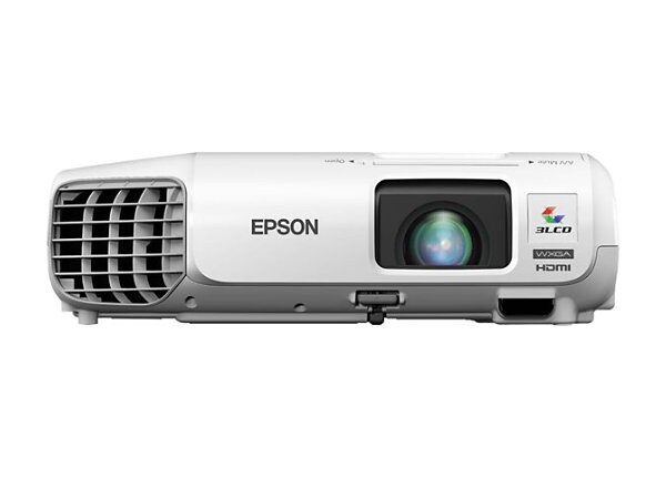 Epson PowerLite 99WH - 3LCD projector - portable - LAN