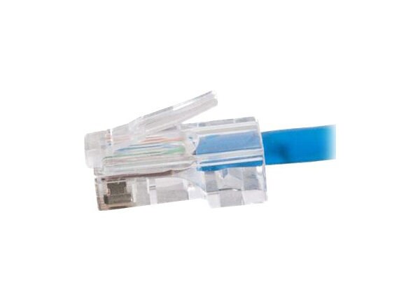 C2G Cat5e Non-Booted Network Patch Cable (Plenum-Rated) - patch cable - 4.3 m - blue