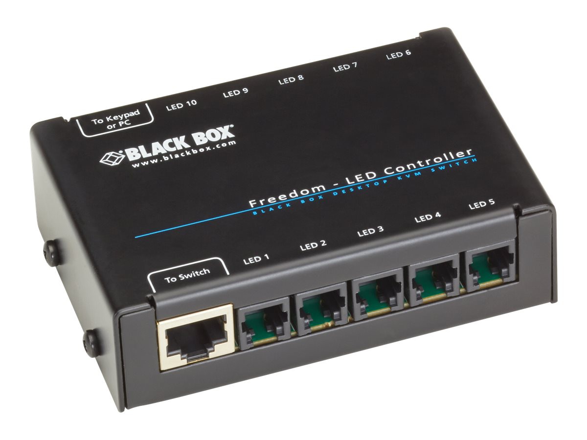 Thumbnail 2 of 5 for Black Box Freedom KVM Switch LED Monitor ID Kit - KVM switch LED hardware controller