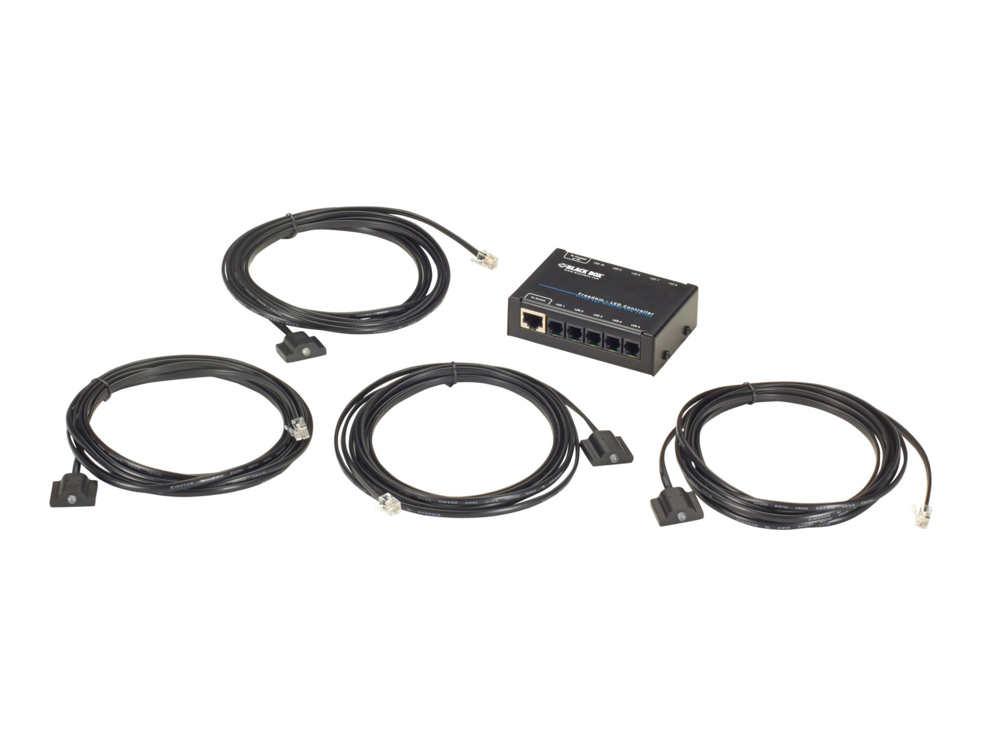 Thumbnail 3 of 5 for Black Box Freedom KVM Switch LED Monitor ID Kit - KVM switch LED hardware controller