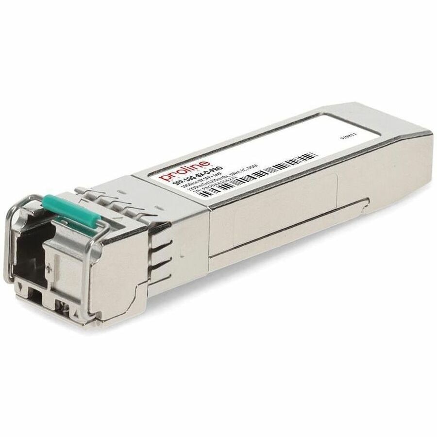 Proline Cisco® SFP-10G-BX-D Compatible TAA 10GBase-BX SFP+ Transceiver (SMF, 1330nmTx/1270nmRx, 10km, LC, DOM)