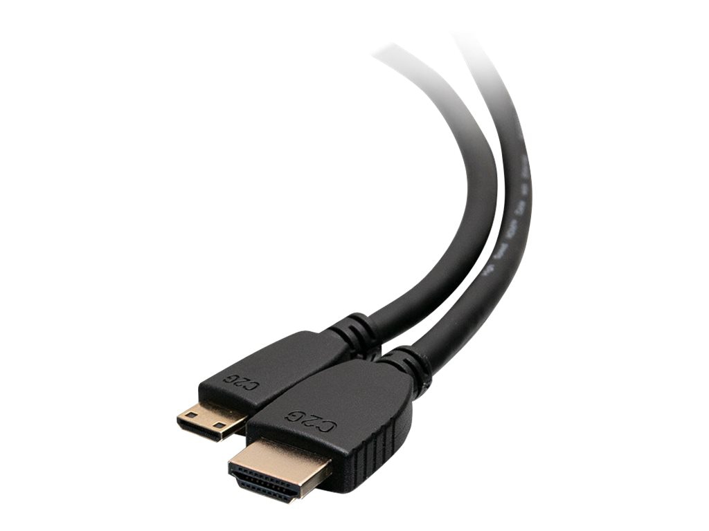 C2G 10ft High Speed HDMI to Mini HDMI Adapter Cable with Ethernet - 4K 60Hz