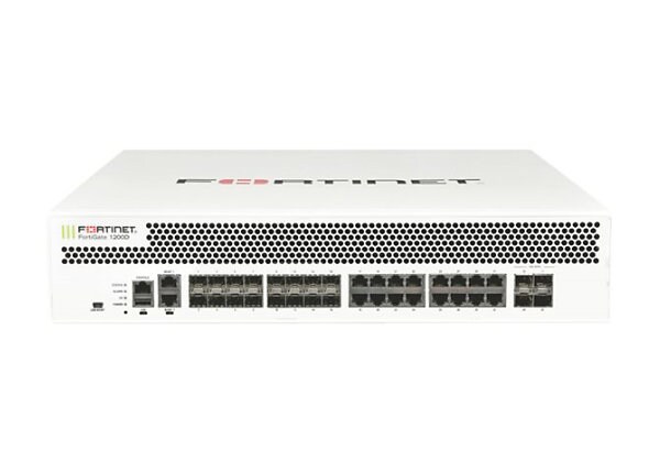 Fortinet FortiGate 1200D - Bundle - security appliance - with 3 years FortiCare 8X5 Enhanced Support + 3 years