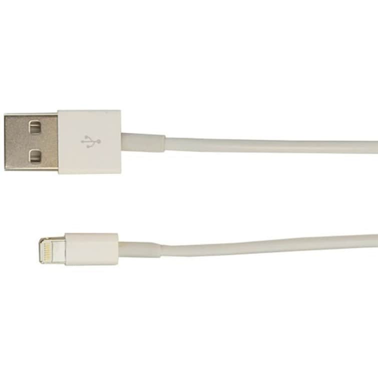 Thumbnail 3 of 4 for VisionTek Lightning to USB 1 Meter Cable White 5-Pack (M/M)