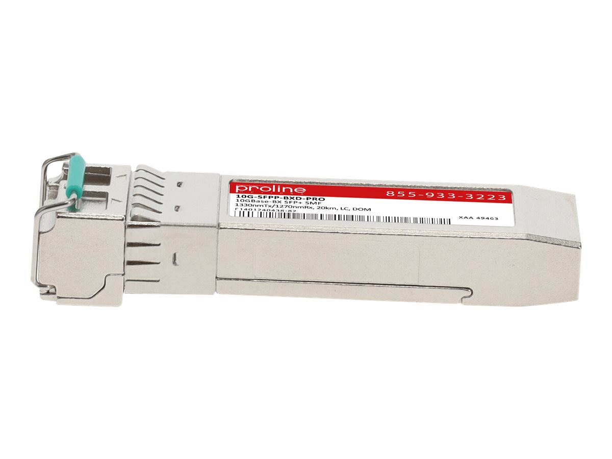 Proline 10G-SFPP-BXD Compatible TAA 10GBase-BX SFP+ Transceiver - Thumbnail 4