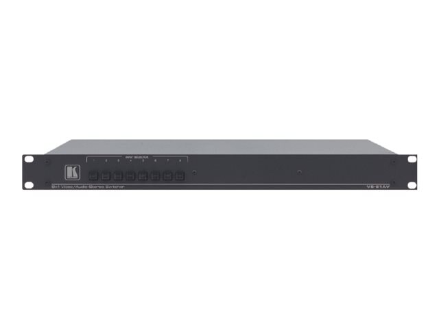 Kramer VS-81AV - video/audio switch - 8 ports - rack-mountable