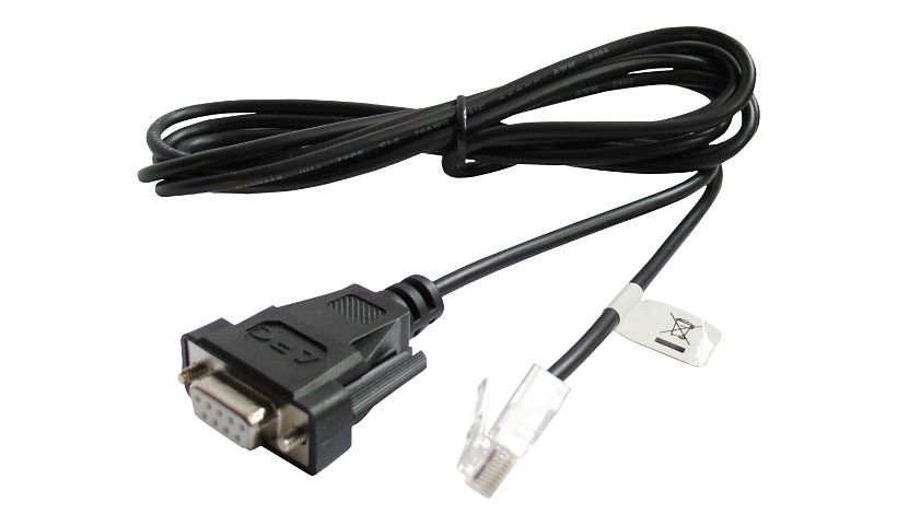 APC - serial cable - RJ-45 to DB-9 - 2 m