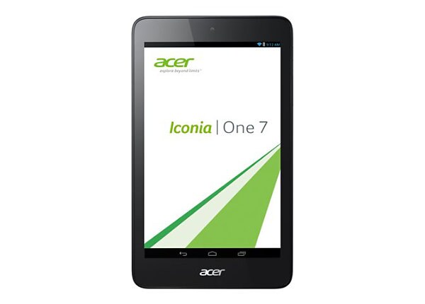 Acer ICONIA ONE 7 B1-750-11G9 - tablet - Android 4.4 (KitKat) - 16 GB - 7"