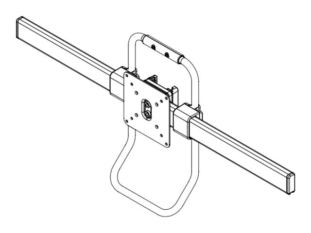 Capsa Healthcare Technology Cart mounting component - for LCD display