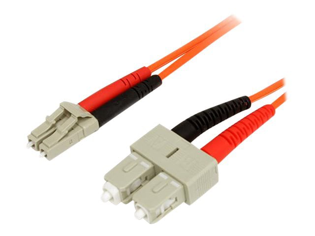 StarTech.com 1m Fiber Optic Cable - Multimode Duplex 62.5/125 - LSZH - LC/S