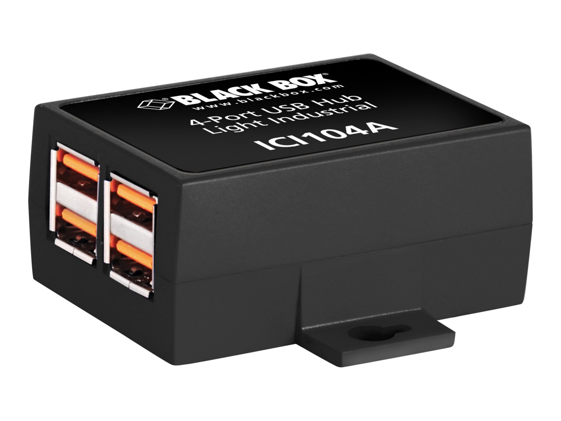 Black Box Industrial - hub - 4 ports - TAA Compliant