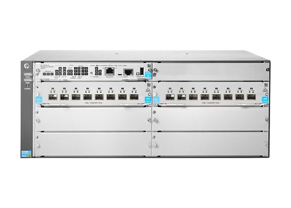 Aruba 5406R 16-port SFP+ (No PSU) v3 zl2 - switch - 16 ports - managed - rack-mountable