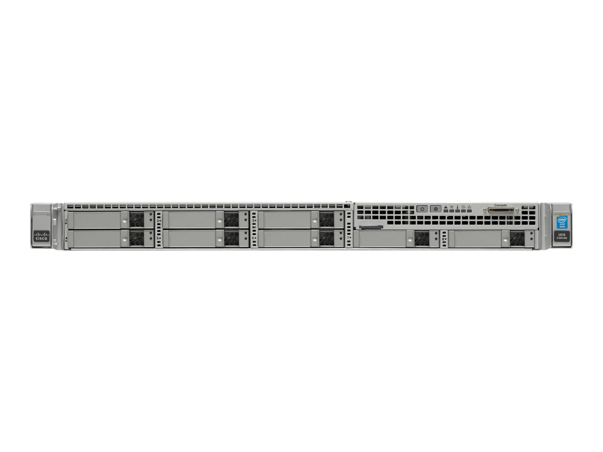 Cisco UCS SmartPlay Select C220 M4 Advanced 1 - rack-mountable - Xeon E5-2680V3 2.5 GHz - 128 GB - no HDD