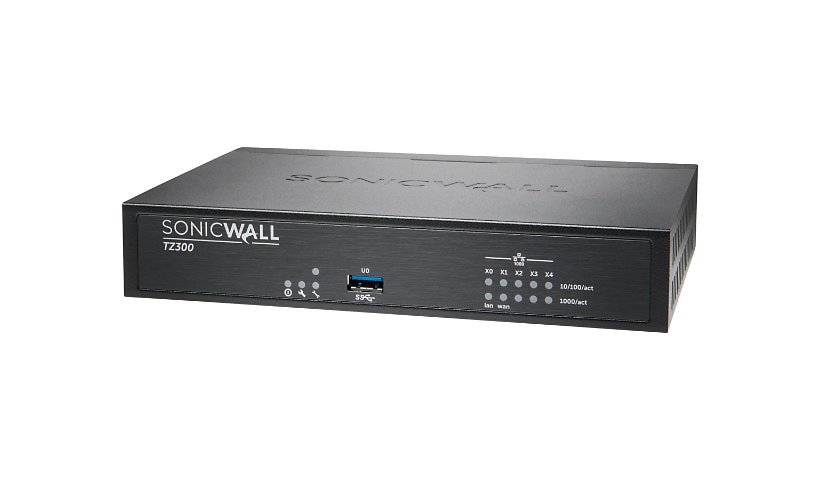 SonicWall TZ300 - security appliance - with 2 years SonicWall Comprehensive