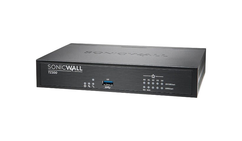 SonicWall TZ300 - security appliance - with 3 years SonicWall Comprehensive