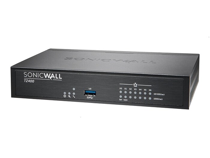 Sonicwall Tz400 Security Appliance With 2 Years Sonicwall Comprehensive 01 Ssc 0504 Network Security Cdw Com